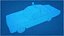 Auto della polizia 1971 NY Low-Poly