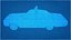 Auto della polizia 1971 NY Low-Poly