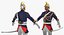 3D french republican guard traditional