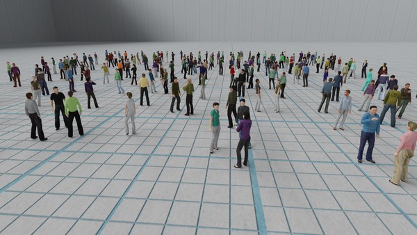 3D people pack - 200 - TurboSquid 1649650