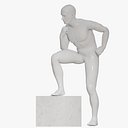 Male mannequin pose 4 PBR