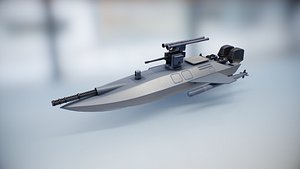3D Naval combat drone