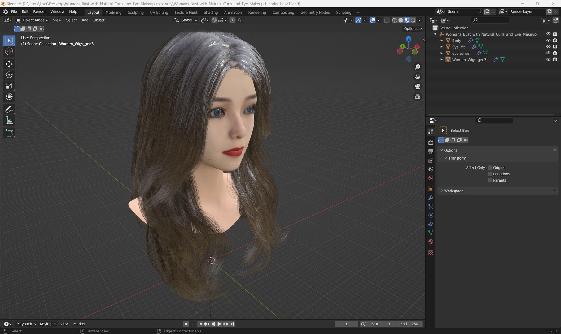 3D Womans Bust with Natural Curls and Eye Makeup https://p.turbosquid.com/ts-thumb/QS/vt4C5l/t3/womans_bust_with_natural_curls_and_eye_makeup_1001/jpg/1755118835/1920x1080/fit_q87/3d412860b80b1617e0f9f269fd727da21dc8255f/womans_bust_with_natural_curls_and_eye_makeup_1001.jpg