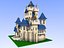Castillo de ladrillos estilo lego