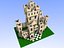 Castillo de ladrillos estilo lego