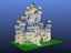 Castillo de ladrillos estilo lego