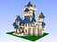 Castillo de ladrillos estilo lego