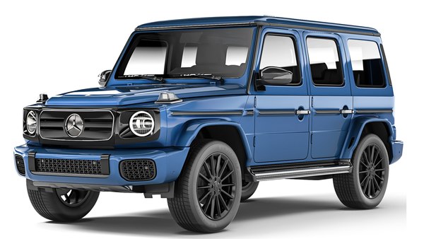 modelo 3d Mercedes-Benz G 580 con tecnología EQ 2025 - TurboSquid 2276152