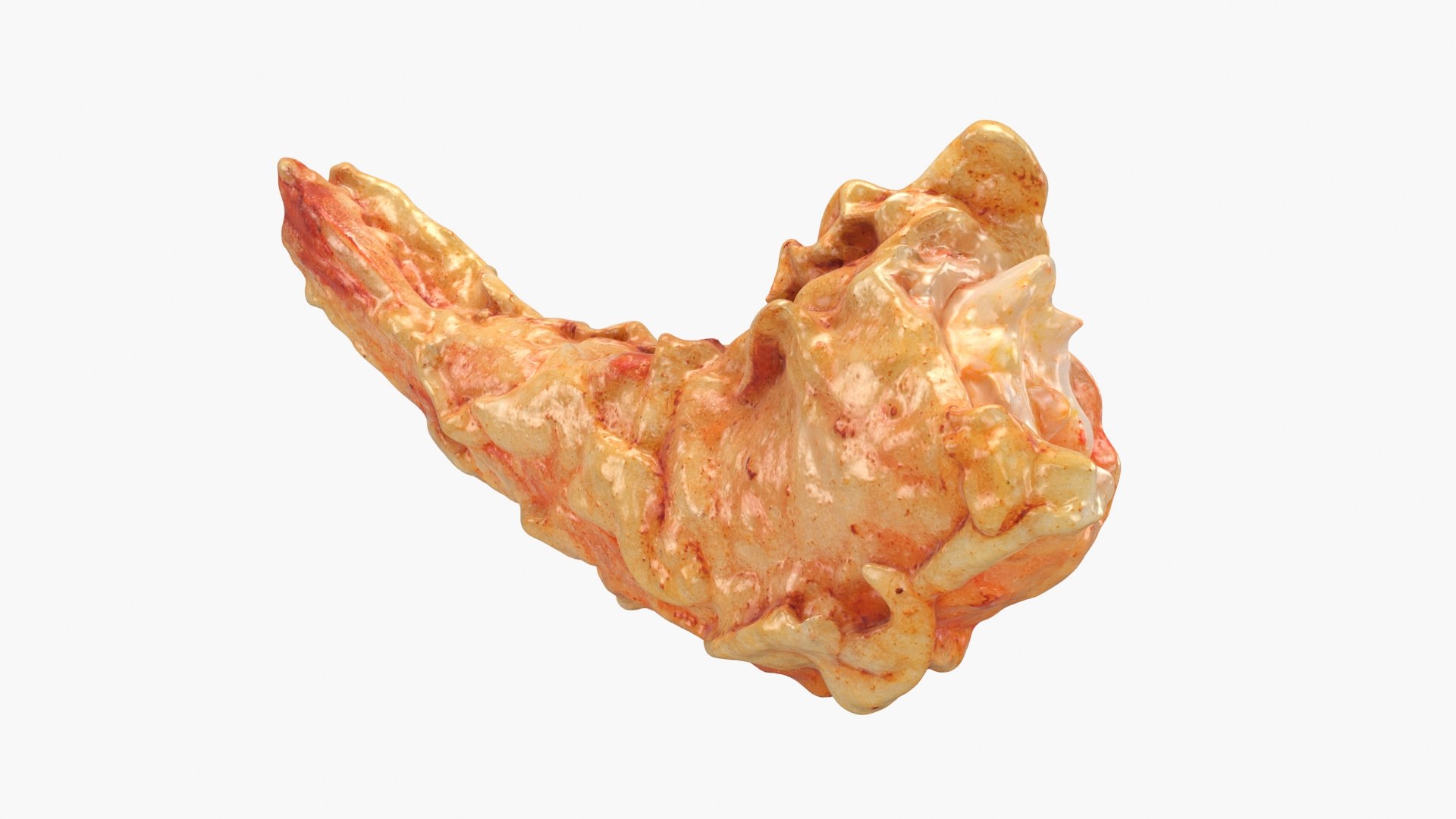 Fried Shrimp 02 Collection Model - TurboSquid 2168564