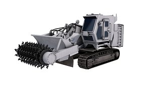 Armtrac 400 Mine Clearance Vehicle 3D