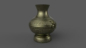 ancient bronze ware 3D model