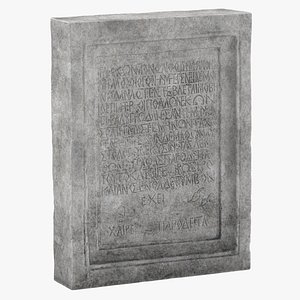 Roman Tombstone Epitaph 02