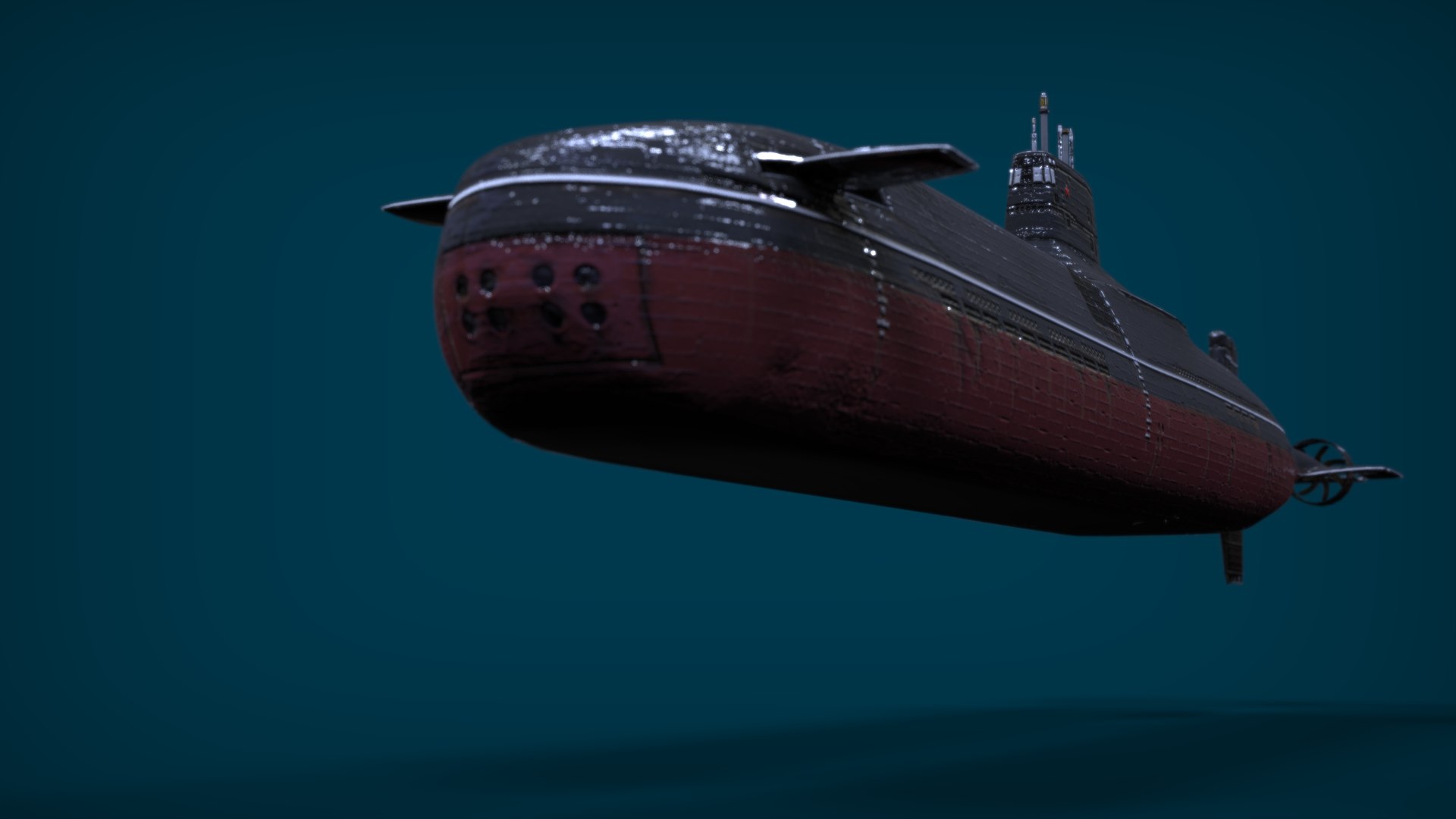 Submarine Typhoon-class Typhoon 3D - TurboSquid 1177441