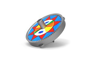 Top spinner 3D