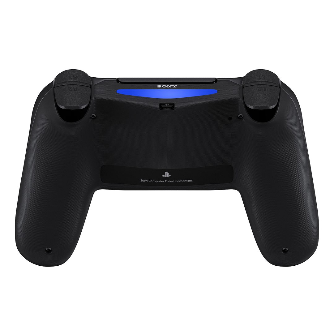 3d Sony Playstation 4 Controller Model