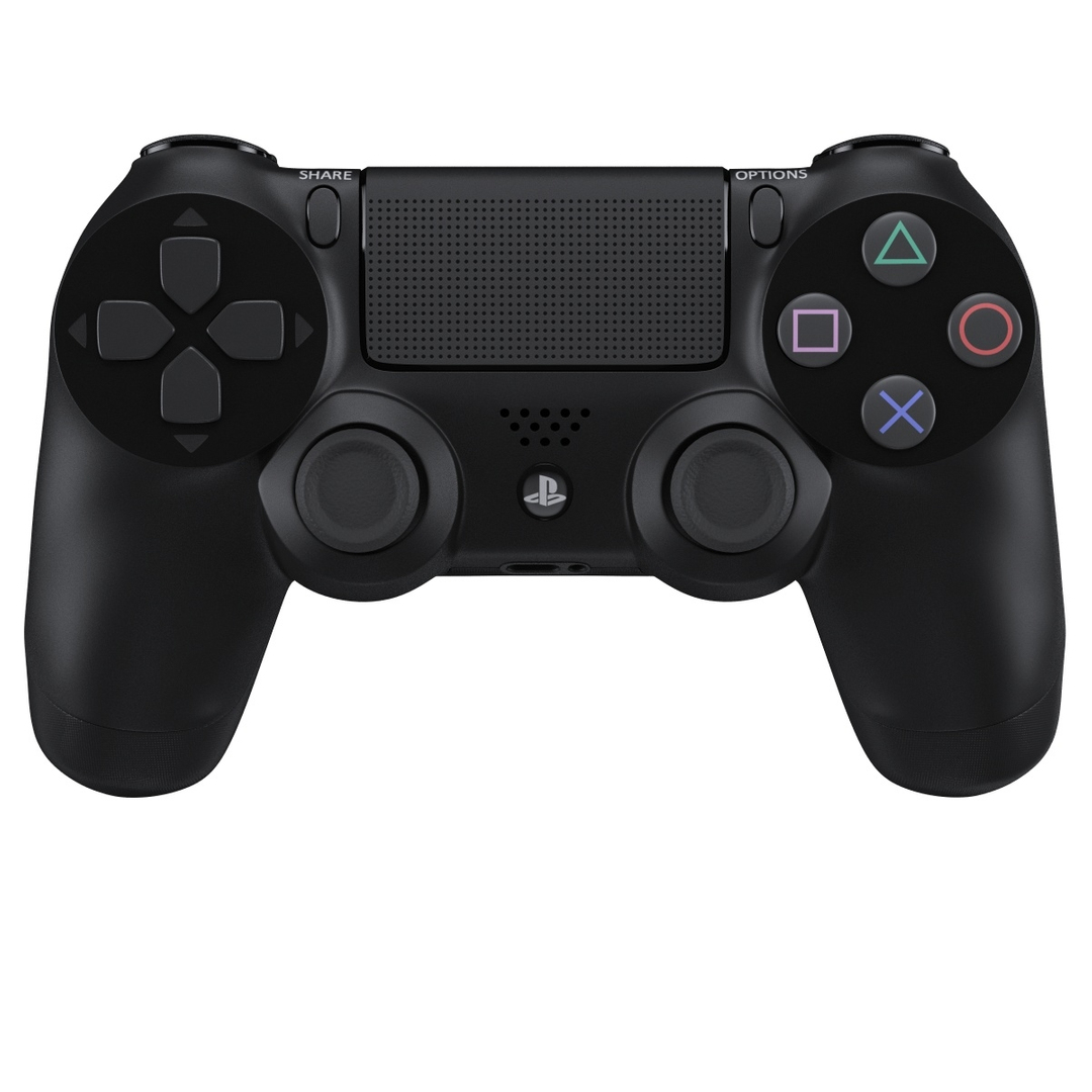 3d Sony Playstation 4 Controller Model