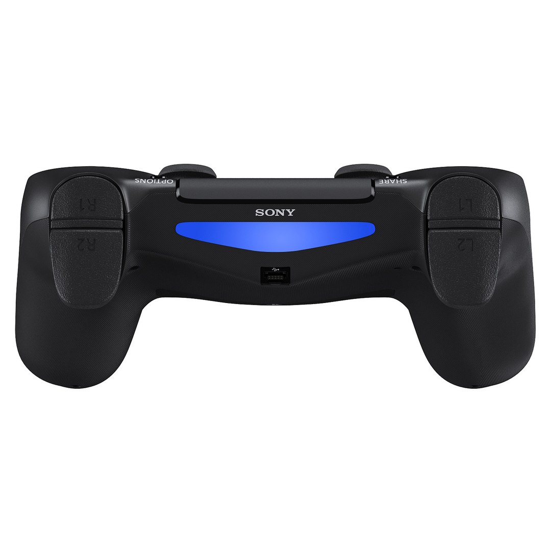 3d Sony Playstation 4 Controller Model