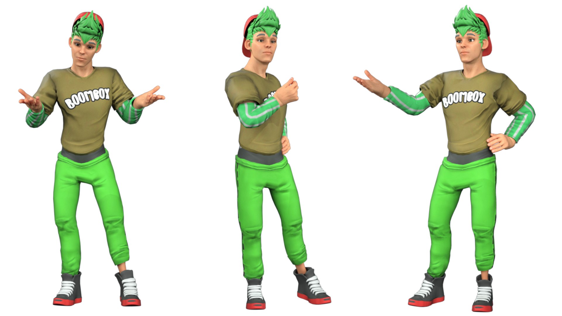 Cartoon Rigged Style Boy-Symon Character 3D Model 3D Model - TurboSquid ...