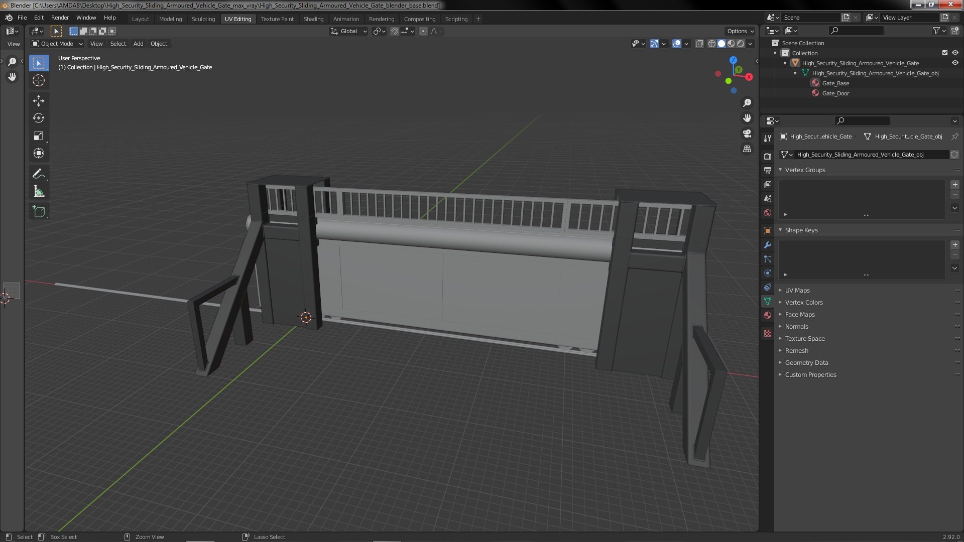 High Security Sliding Armoured Vehicle Gate 3D https://p.turbosquid.com/ts-thumb/QT/IOL930/XI/highsecurityslidingarmouredvehiclegate3dmodel024/jpg/1642425414/1920x1080/fit_q87/e17341562f5704a335738691278ffc5c630ad41a/highsecurityslidingarmouredvehiclegate3dmodel024.jpg