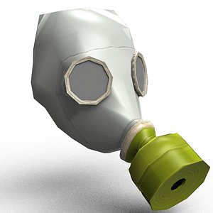 gas mask gp-5 3D model