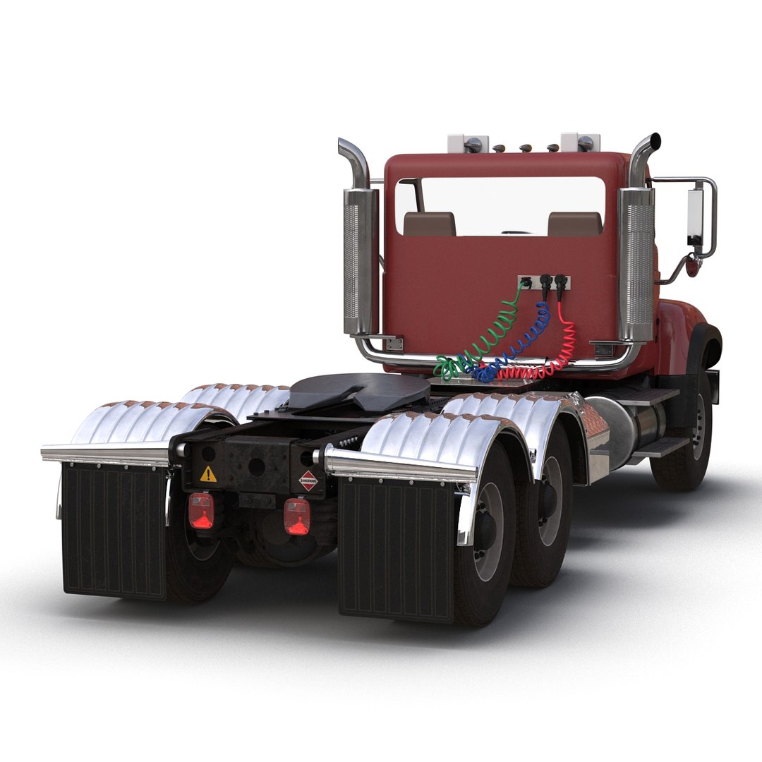mack truck 3d model