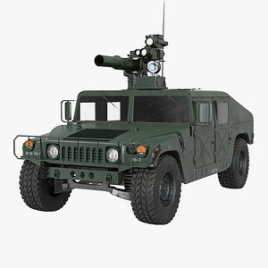 hmmwv tow missile carrier 3d c4d
