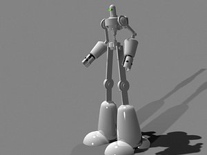 3ds max robot