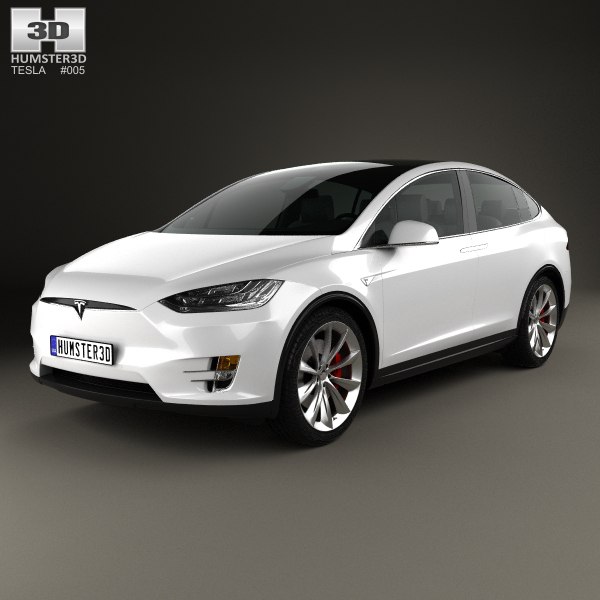 x 2016 tesla 3D model