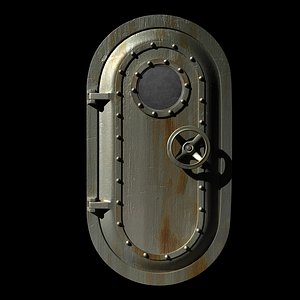 3ds max steel door