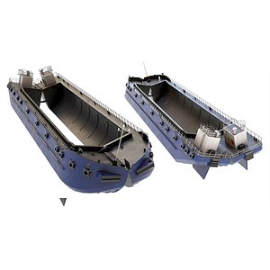 Split Hopper Barge