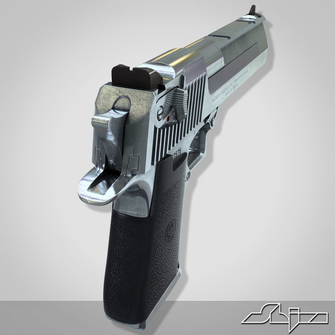Desert Eagle Pistol 3d Model