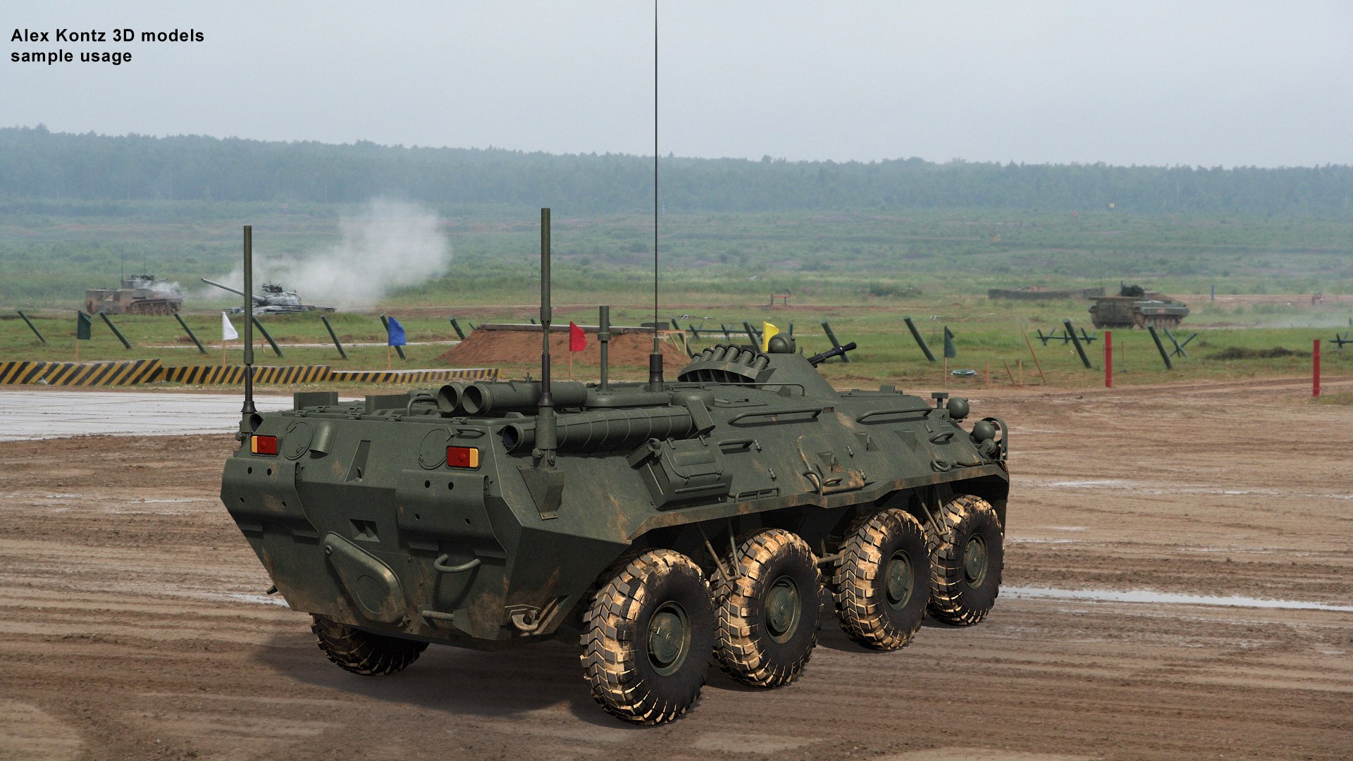 R-149ma3 Command Vehicle Apc 3D - TurboSquid 1552703