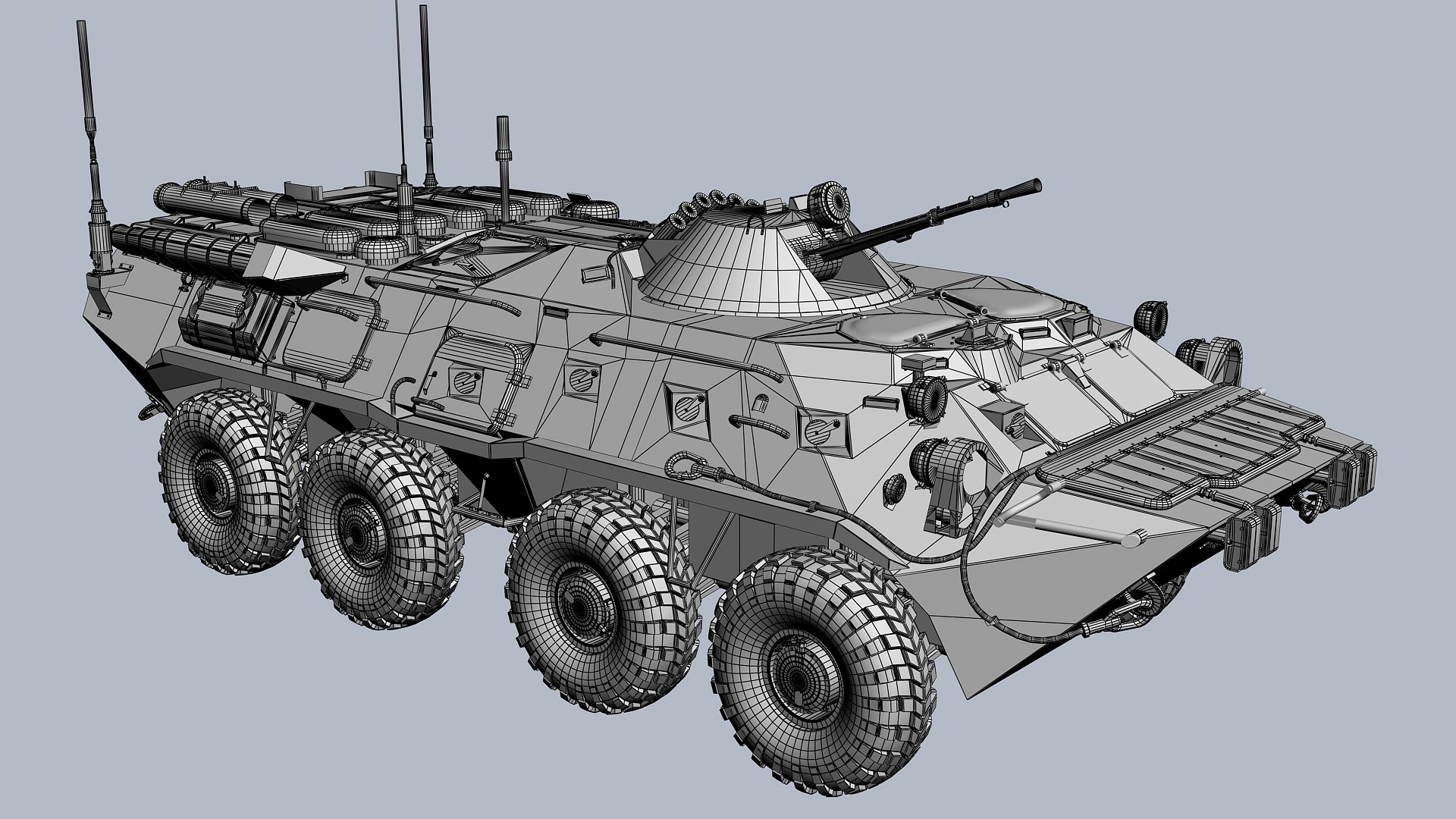 R-149ma3 Command Vehicle Apc 3D - TurboSquid 1552703