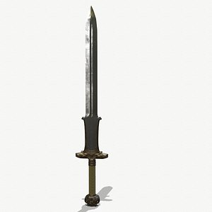 Atlantean Sword 3D model