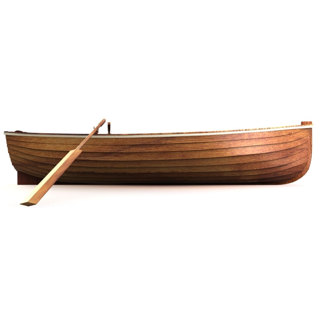 C4d Row Boat