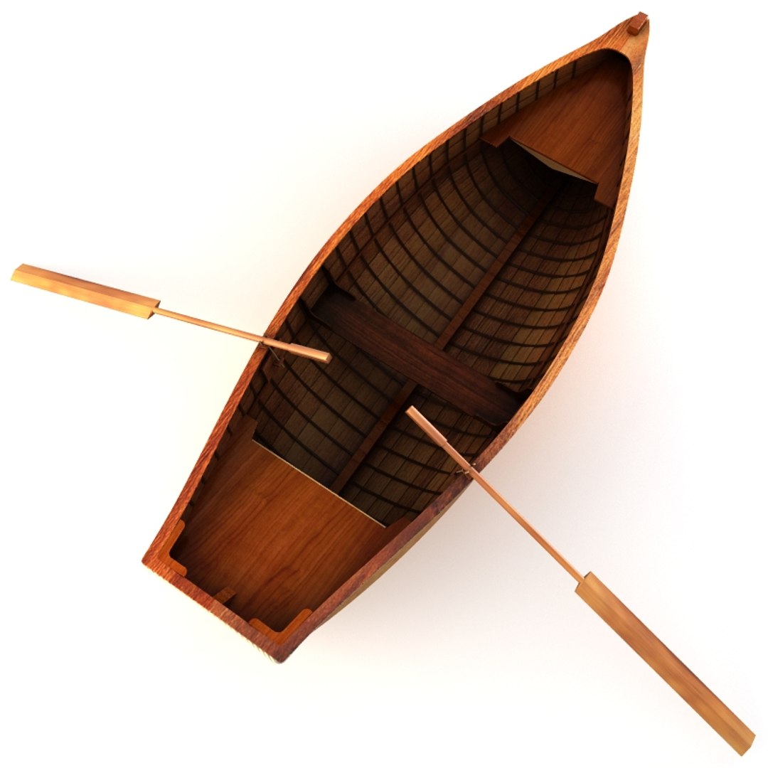 C4d Row Boat