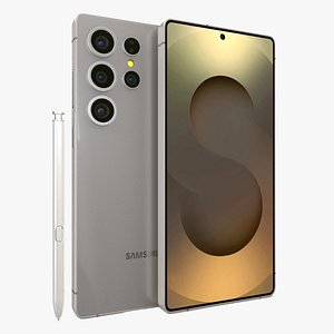 3D Samsung Galaxy S25 Ultra Titanium GraySamsung Galaxy S25 Ultra Titanium Gray