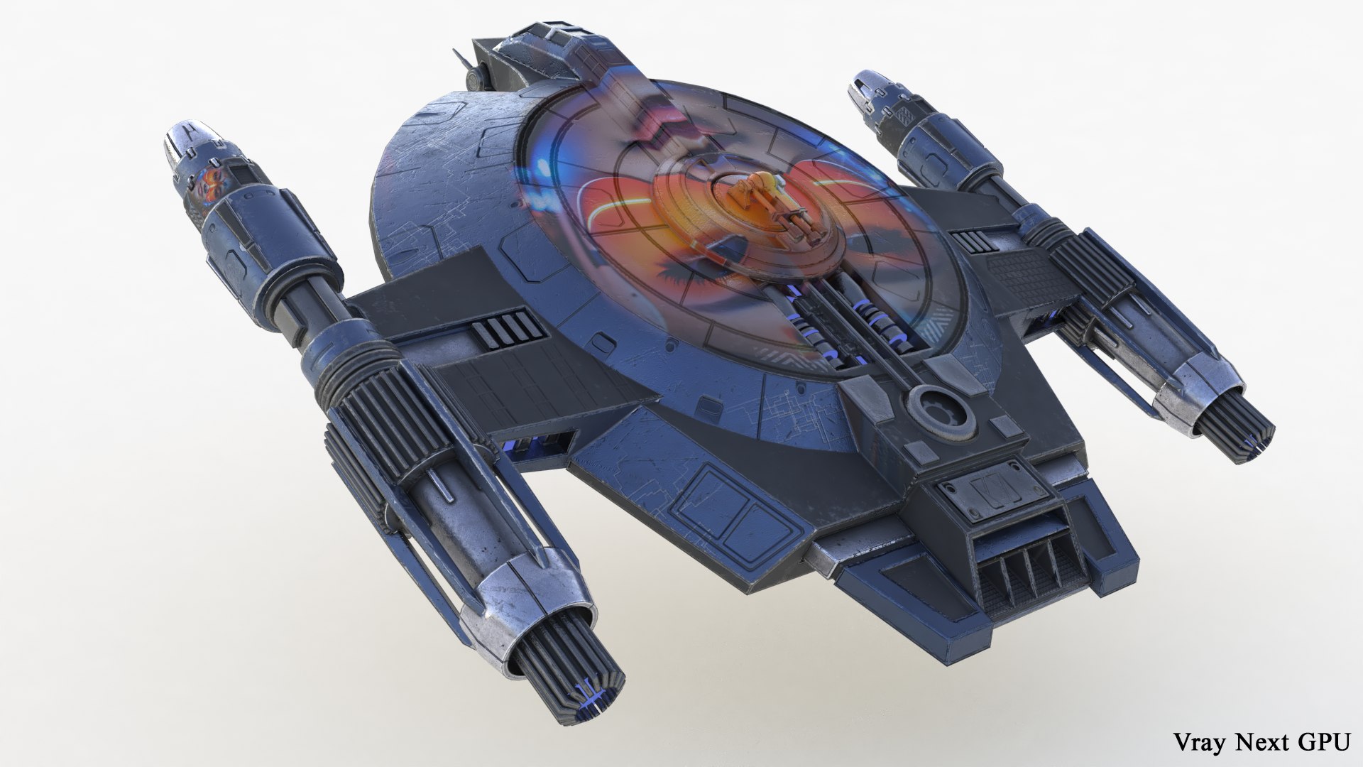 3D model Lancer Class Spaceship Angel 86 - TurboSquid 2100166