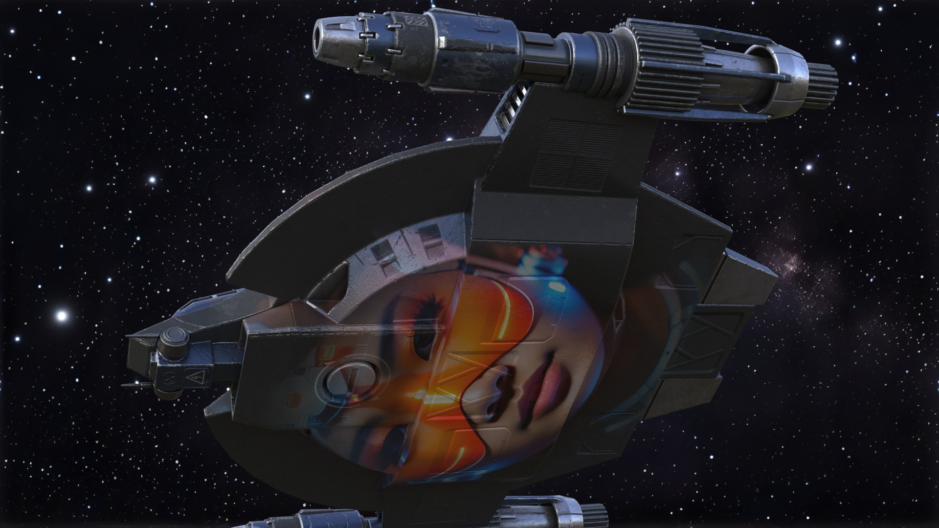 3D Model Lancer Class Spaceship Angel 86 - TurboSquid 2100166