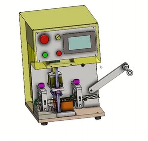 High Precision Resistor and Capacitor Lead Cutting and Forming Machine 3D