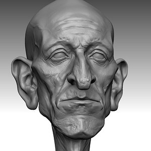 Cartoon Old Man