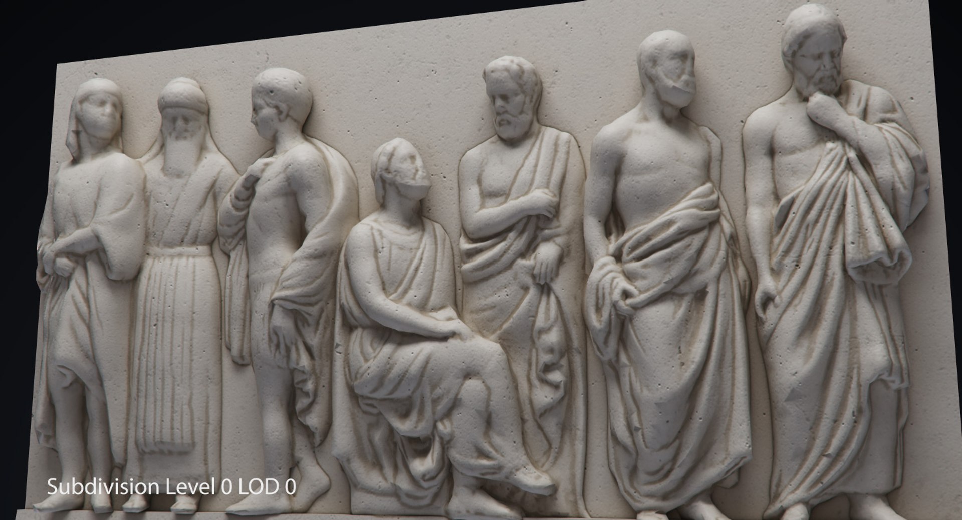 Bas Relief Df4 3d Model
