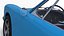 Porsche 911 1968 Blue Simplified