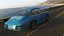 Porsche 911 1968 Blue Simplified