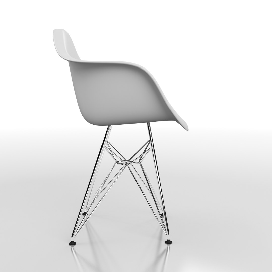 Eames Dining Chair Obj
