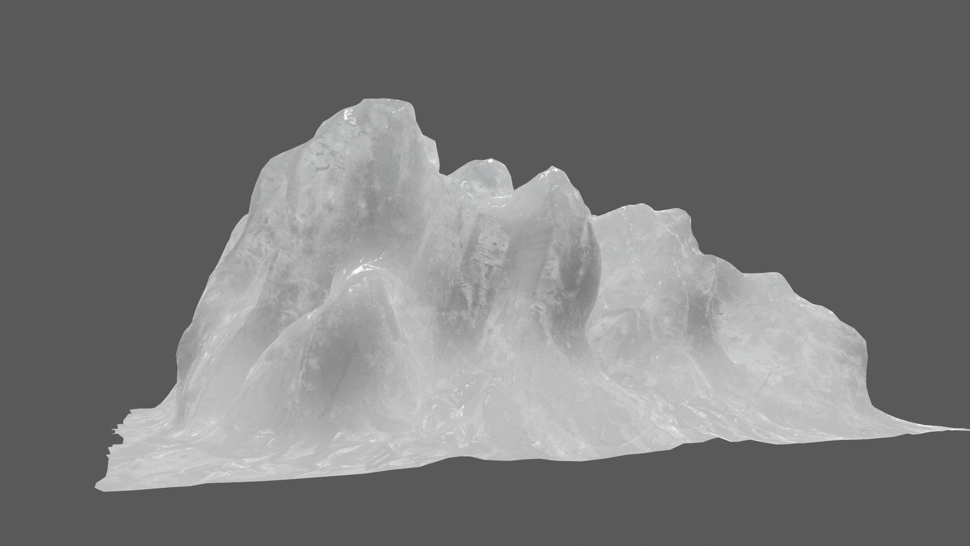 3D ice snow - TurboSquid 1168370