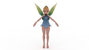 Fairy kid 3D model