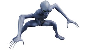 Voidspawn Krel Alien Entity 3D model