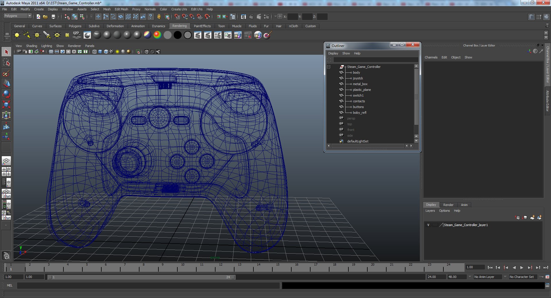 Steam Controller 3D - TurboSquid 1195531