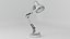 3D Desk lamp flexo model